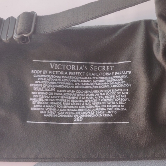 Victoria's Secret Body by Victoria Perfect Shape Olive Green Bra - 38D - Picture 5 of 7